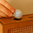 Woodbox Kakebo Criativo guarde dinheiro com o método japonês cor marrom-claro 10 mil reais