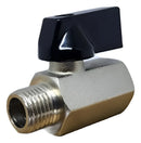 Registro Válvula Esfera -  Fluir Lufa 1/4 Macho X 1/4 Fêmea