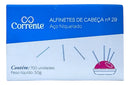 Alfinete Cabeça N°29 Coats Corrente Aço 50g 700 Unidades