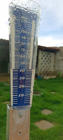 Pluviômetro Em Acrílico Transparente - 120 Ml