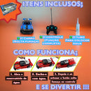 Carrinho Controle Remoto 4x4 Solta Fumaça Presente Menino Cor Vermelho
