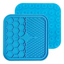 Tapete De Lamber Para Cães Gatos Comedouro Com Ventosa Pet Cor