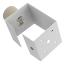 Poste Balizador 30cm Para Jardim Em Alumínio St1301 Cor da cúpula Preto