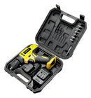 Parafusadeira e Furadeira à Bateria 12V Bivolt PFE-12EV IMPACTO, Maleta e Kit EVALD