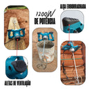 Misturador Elétrico De Argamassa Tinta Gesso Rejunte Textura 6 velocidades Modelo Tmta1300 Marca Tssaper