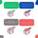 Aparelho Tratamento Facial Led Terapia 3 Cores B Basto Lift Fototerapia Massageador Rosto Estética