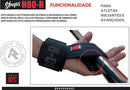 Straps Rudel Para Musculação H-80 Advanced Cor Preto