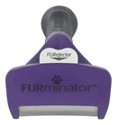 Escova Furminator Para Gato Médio/grande Pelos Longos Cor Roxo
