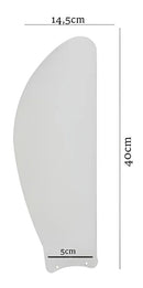 Pás Hélices Brancas Originais Ventisol Ventilador Teto Sunny