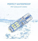 Par Pingo T10 Ultra Led Canbus Silicone Efeito Xenon 8000k