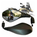 Retrovisor Bmw F800 Haste Curta Rebaixada 90° Convexa Honda