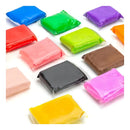 Massinha Eva Artesanato De Modelar 30 Cores Slime Unicórnio