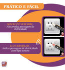 Caneta Teste De Tensão 90-1000v Cat 2 Detector de Voltagem GotWire? Teste De Fio E Tomada Com Sinal Sonoro e Luminoso