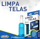 Limpa Telas Start 120ml + Pano Microfibra Produto Eficiente