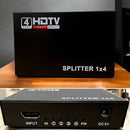 Distribuidor Divisor Splitter Hdmi 1x4 1.4v Full 3d 1080p Speed Shop