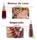 Kit 10 Esmaltes Impala Cores Sortidas Atacado Manicure Cor Sortidos
