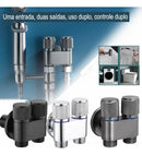 Válvula De Controle De Distribuição  Fosco Prateado