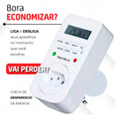 Timer Temporizador De Tomada Digital Programável Lcd Bivolt Com 18 Programações Inteligentes Economia De Energia Automação Para Piscina Bomba Hortas Jardins