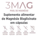 3mag Pool De Magnesio Pote com 60 Capsulas Central Nutrition Sabor Neutro