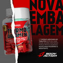 Suplemento Bodyaction Thermo Abdomen Cafeína 240mg em pote 60 comprimidos