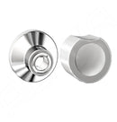 Acabamento Registro Pressão/gaveta C-40 Metal Cr Padrão Deca Acabamento Cromado Cor Prateado