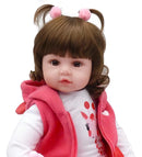 VXN Boneca Bebe Reborn Silicone Realista 48cm