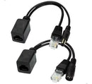 Cabo Adaptador Poe Injetor + Separador P/ Camera Ip Splitter