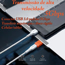 Adaptador Plug Usb C Fêmea Para Usb 3.0 Macho Mcdodo Laranja