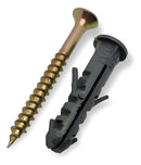 100 Parafuso Phillips C/ 100 Bucha 6 Anel 6mm- Total 200pçs