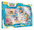 Box Pokémon Escarlate E Violeta Lucario V-astro Cards Cartas Copag 41021