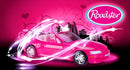 Carrinho Rosa Conversível P/ Boneca Roadster Roma Babies