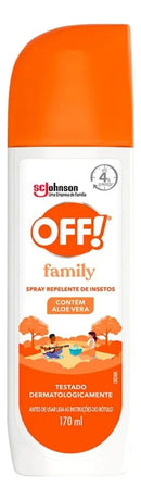 OFF Family Repelente 170ml aerossol
