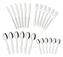 Faqueiro 24 Peças Buzios Inox 23799071 Tramontina Cor Cinza claro
