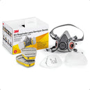 Kit Máscara Para Pintura 3m Mascara 6200 Kit Cartucho 6003