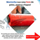 Rolo Adesivo Tira Pelo De Roupa Rolinho Lavável Tira Lã Removedor Cabelo Rolo Mágico Tira Pelos Roupa Sofá Cães Gatos Aletronix