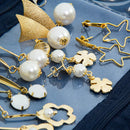 Kit Semi Joias 10 Pçs Folheados Ouro E Prata Atacado Revenda