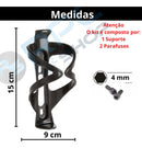 Capacete Ciclismo Bike Proteçao Kit L Preto Com Cinza Luva m