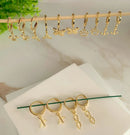 Kit Semi Joias 10 Pçs Folheados Ouro E Prata Atacado Revenda