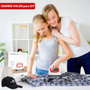 Mini Prensa Térmica Portátil Sublimação Transfer Vermelho Mecolour