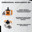 2 Analógicos Preto E Laranja Para Controle Playstation 5 Ps5