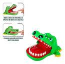 Jogo Jacaré Morde Dedo Crocodilo Dentista Verde Polibrinq
