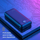 Carregador Portátil Power Bank Turbo i2GO 20000mah 20w Com Display Digital