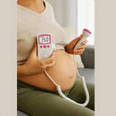 Aparelho Portátil Ouvir Coração Batimento Bebe + Gel Cor Sonar Rosa
