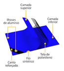 Lona Polietileno Azul 100 Micras 3x3m Rexon Apm7020004