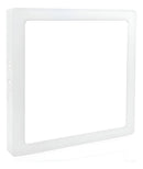 Painel Plafon Led 25w 24w Power Sobrepor Quadrado com Reator Cor Branco Quente Luz Amarela