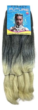 Jumbo Future 330g Crespo Para Tranças Box Braid Ombre Loiro