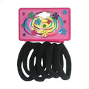 Kit C/144 Elástico Rabicó Prendedor de Cabelo Esporte Preto Xuxinha Escola para Verão Academia