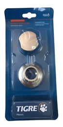 Acabamento Registro 3/4 Base Universal Petra Tigre Fabrimar Cor Cromado