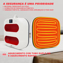 Prensa Térmica A4 23x23cm Sublimação Transfer Camiseta Dtf Mecolour Cor Vermelho