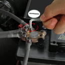 2 Conector Terminal Bateria Dourado Bateria C/ Engate Rápido Carro Par